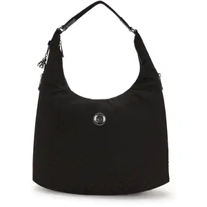 Kipling Sac D'épaule Eanna Zip Black Sign Jacquard Noir Standard Femme...Vendu parkipling