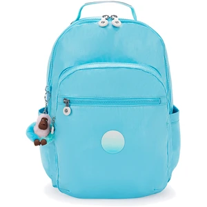Kipling Sac À Dos Seoul College Extra Sea Blue Metallic Bleu Grand Fem... pas cher