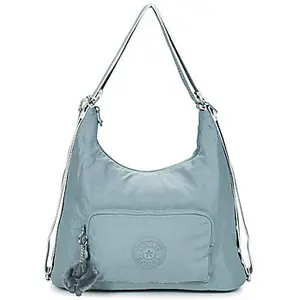 Kipling Sac D'épaule Yenna Relaxed Grey Bleu Standard Femme 56% Recycled Polyamide, 44% Polyamide pas cher