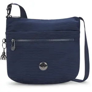 Kipling Sac Bandoulière Arto Night Ocean Jacquard Bleu Standard Femme ... pas cher