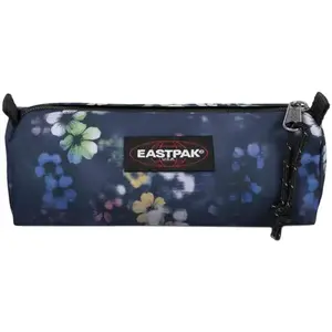Comparateur de prix : Trousse Eastpak Benchmark Single bleu marine blanc vert