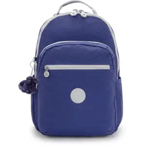 Kipling Sac À Dos Seoul Lap Bottle Blue Combo Bleu Grand Femme 56% Rec... pas cher