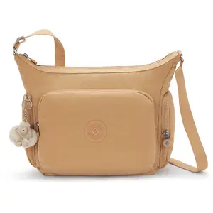 Kipling Sac Bandoulière Gabb Cookie Beige Grand Femme 56% Recycled Pol...Vendu parkipling