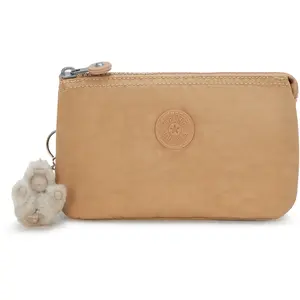 Kipling Pochette Creativity L Cookie Beige Grand Femme 56% Recycled Po...Vendu parkipling