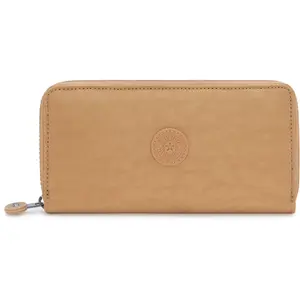 Kipling Portefeuille Money World Cookie Beige Grand Femme 56% Recycled...Vendu parkipling