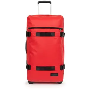Eastpak Transit'R - Sac de voyage à roulettes Tarp Red 78 L pas cher