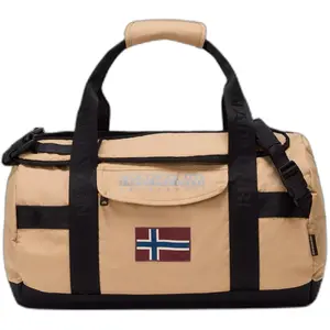 Mini sac Duffle Napapijri Bering NP0A4IBA-N1Q Beige TU pas cher