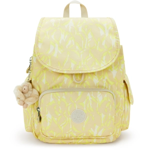 Kipling Sac À Dos City Pack S Palm Mood Sun Imprimé Petit Femme 100% R... pas cher