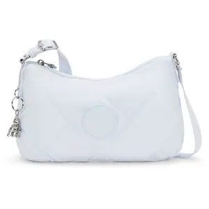 Kipling Sac D'épaule Ayda Up Water Blue Quilt Bleu Petit Femme 100% Po... pas cher