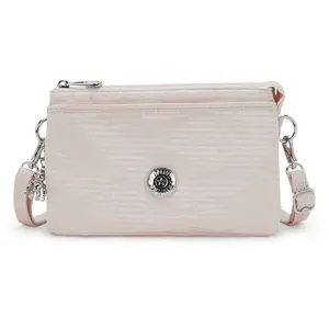 Kipling Sac Bandoulière Riri Pink Pearl Jacquard Rose Petit Femme 100%...Vendu parkipling