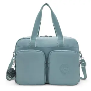 Kipling Sac Marin Defea Xl Relaxed Grey Bleu Standard Femme 56% Recycled Polyamide, 44% Polyamide