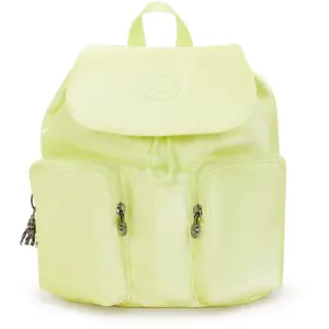 Kipling Sac À Dos Anto S Bright Sun Glam Jaune Petit Femme 70% Polyami... pas cher