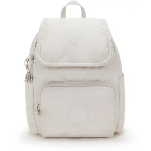 Kipling Sac À Dos City Pack S Airy Beige Quilt Petit Femme 100% Polyam... pas cher