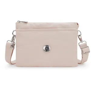 Kipling Sac Bandoulière Riri L Pink Pearl Jacquard Rose Standard Femme... pas cher