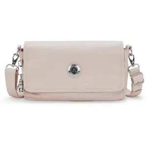 Kipling Sac D'épaule Aras Up Pink Pearl Jacquard Petit Femme 100% Poly... pas cher