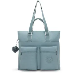 Kipling Fourre Tout India Relaxed Grey Bleu Grand Femme 56% Recycled P...Vendu parkipling