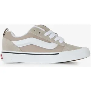 Baskets Vans Knu Skool beige blanc - 36 pas cher