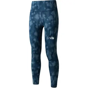 Collant long The North Face Flex Graphic 25" bleu foncé femme - L pas cher
