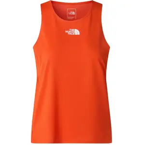 Débardeur The North Face Lightbright rouge orange lave femme - L