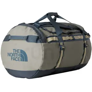 Sac The North Face Base Camp Duffel L 95L gris bleu pâle pas cher