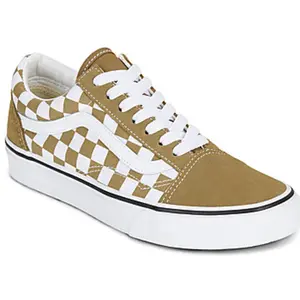 Vans - Old Skool - Chaussures lifestyle Olive Brown / True White - 38 pas cher