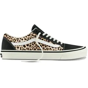Vans Old Skool Leopard  Noir/beige pas cher