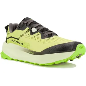 Altra - Olympus 7 - Chaussures trail homme Citron / Noir / Vert - 47 pas cher