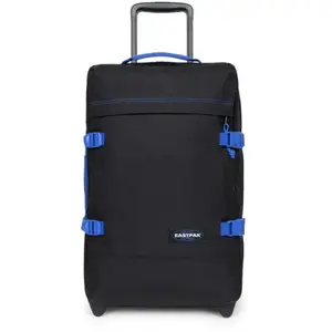 Trolley Eastpak Tranverz S 42L noir bleu électrique pas cher