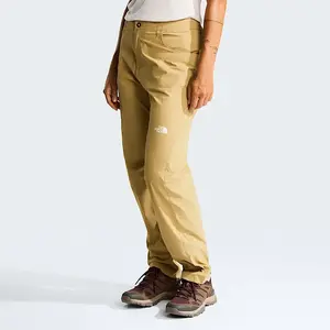 The North Face - Exploration Pant - Pantalon randonnée femme Khaki Sto... pas cher