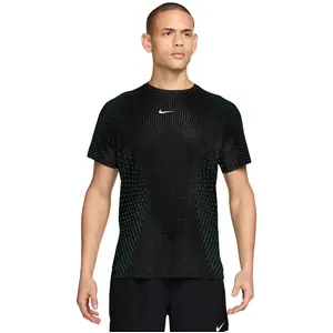 Nike Stride  Maillot de course Hommes - vert olive, noir, Taille S