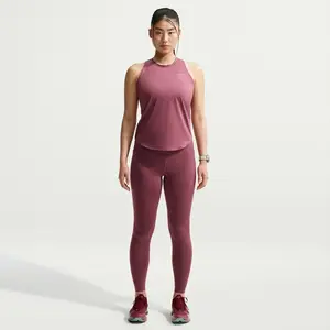 Nike Swift Maillot de course Femmes - mauve, argent, Taille XL pas cher