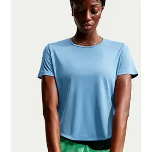 Nike Tempo  Maillot de course Femmes - bleu, argent, Taille XS pas cher