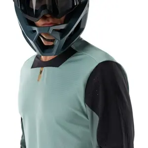 Fox, Hommes, Maillot de cyclisme, Defend LS Jersey (XL), Gris, XL pas cher