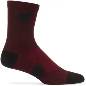 Fox Racing - 6" Ranger Sock - Chaussettes vélo Dark Maroon - L/XL pas cher