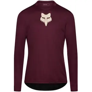 Fox Racing - Ranger LS Jersey Head - Maillot VTT homme Dark Maroon - M pas cher