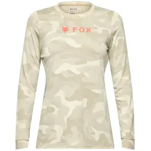 Comparateur de prix : Fox Racing - W Ranger Tru Dri LS Jersey - Maillot VTT femme Cream - L