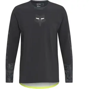 Maillot manches longues fox defend thermal lunar edition speciale noir pas cher