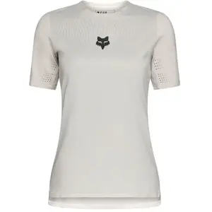 Fox Racing - W Flexair SS Jersey - Maillot VTT femme Chalk - M pas cher