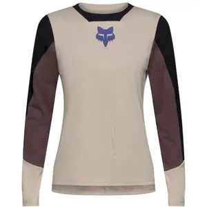 Fox Racing - W Defend LS Jersey Park - Maillot VTT femme Chalk - XL pas cher