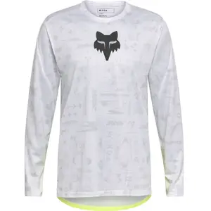 Maillot manches longues fox ranger lunar edition speciale blanc pas cher