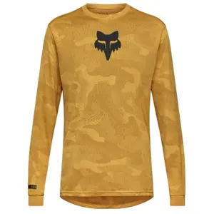 Fox Racing - Ranger Tru Dri LS Jersey - Maillot VTT homme Bronze - L pas cher