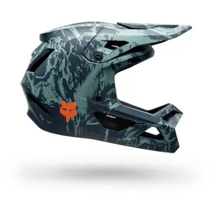 Fox Racing - Rampage Img Print - Casque VTT intégral Arctic Blue - XL pas cher