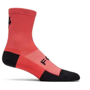 Fox Racing - 6" Flexair Merino Sock - Chaussettes vélo Neon Pink - S/M pas cher