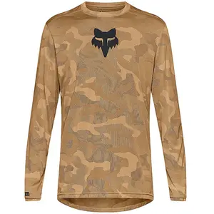 Comparateur de prix : Fox Racing - Ranger Tru Dri LS Jersey - Maillot VTT homme Nutmeg - 2XL