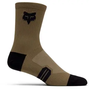 Fox Racing - 6" Ranger Sock - Chaussettes vélo Nutmeg - S/M pas cher