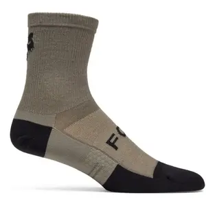 Fox Racing - 6" Flexair Merino Sock - Chaussettes vélo Nutmeg - S/M pas cher