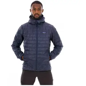 Patagonia - Men's Nano Puff Hoody - Doudoune homme Smolder Blue - M