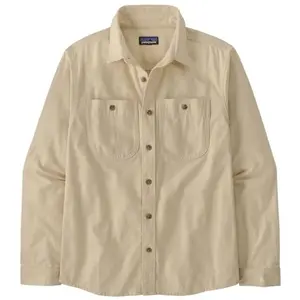 Patagonia Point Reyes Canvas Long Sleeve T-Shirt bleu L pas cher