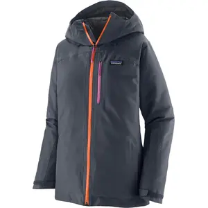Patagonia - Insulated Powder Town Jkt - Veste ski femme Smolder Blue w... pas cher