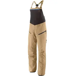 Patagonia - Snowdrifter Bibs - Pantalon ski femme Oar Tan - M pas cher